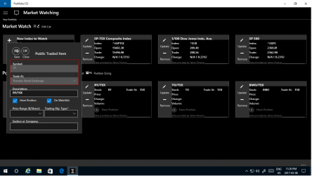 Screenshot 2 Portfolio123 windows