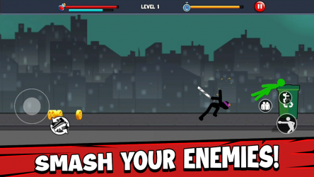 Captura de Pantalla 9 Anger of Stickman : Stick Fight - Zombie Games android