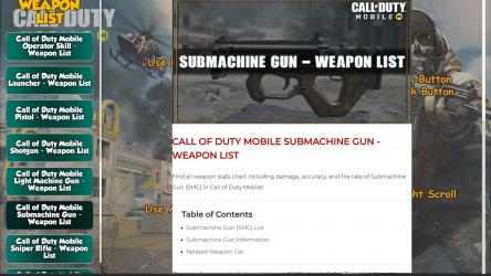 Capture 3 Call of Duty Mobile Game Guides windows