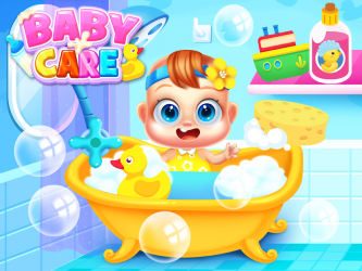 Captura de Pantalla 5 My Baby Care Newborn Games android