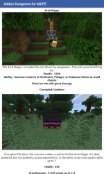 Capture 2 Addon Dungeons Replicas for Minecraft PE android