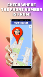Screenshot 3 Compruebe la ubicación del número de teléfono android