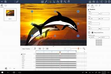 Screenshot 1 Aphalina Animation & Banner Maker windows