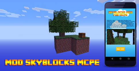 Captura 3 Mod Skyblock for MCPE android