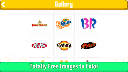 Screenshot 8 Logo Color by Number - Pixel Art, Sandbox Coloring Book windows