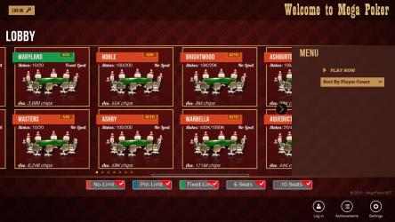 Screenshot 2 Mega Poker Texas Holdem windows