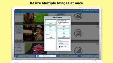 Captura de Pantalla 4 PHOTO RESIZER: CROP, RESIZE AND SHARE IMAGES IN BATCH windows
