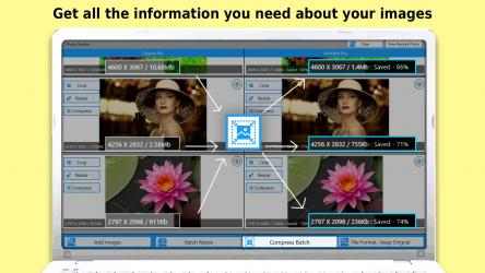 Screenshot 1 PHOTO RESIZER: CROP, RESIZE AND SHARE IMAGES IN BATCH windows
