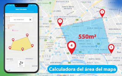 Screenshot 3 GPS Mapa Ubicación Descubridor  Y Zona Calculadora android