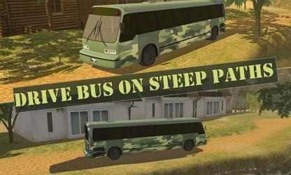 Screenshot 5 Army Transport Bus Driver 3D - Military Staff Duty windows