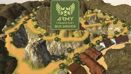 Screenshot 6 Army Transport Bus Driver 3D - Military Staff Duty windows