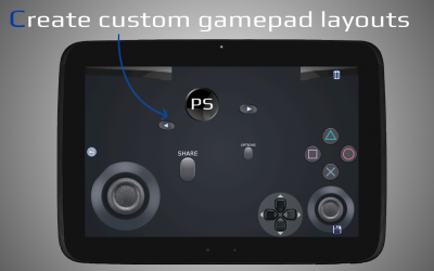 Imágen 12 PSPad: Gamepad móvil PS5 / PS4 android