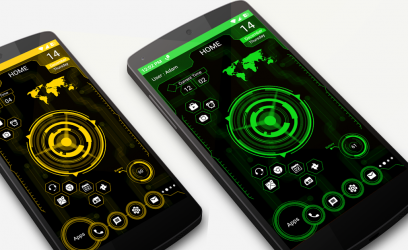 Screenshot 9 Futuristic UI Launcher 2019 - Hitech Theme android