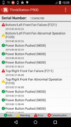 Screenshot 3 Lenovo Workstation Diagnostics android