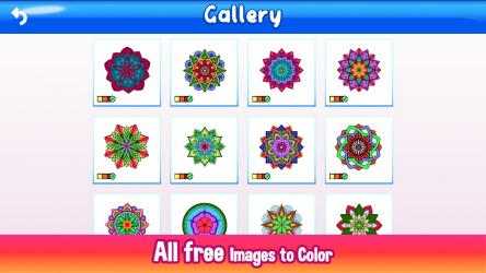 Imágen 7 Mandala Color by Number Book - Glitter Paint Pages windows