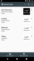 Screenshot 7 World Clock Widget android