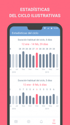 Screenshot 6 Calendario menstrual, ciclo, período y ovulación android