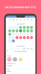Screenshot 3 Calendario menstrual, ciclo, período y ovulación android