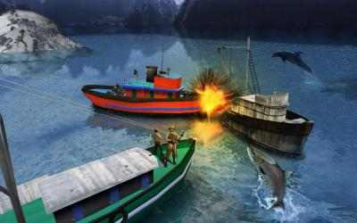 Screenshot 8 Simulador de conducción de barcos de pesca android