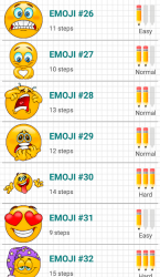 Captura 3 Cómo Dibujar Emoticonos Emoji android
