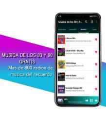 Screenshot 12 Musica de los 80 y 90 Gratis - Musica 80 y 90 android