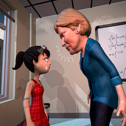 Screenshot 1 Crazy Scary Evil Teacher 3D - Spooky Game android