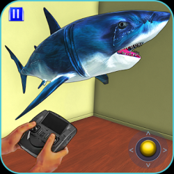 Screenshot 1 Volador Tiburón Simulador: Juegos De Tiburones RC android