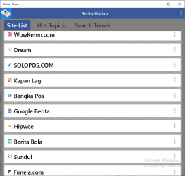 Screenshot 3 Berita Harian windows
