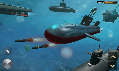 Captura 2 US Army Submarine Games : Navy Shooter War Games android
