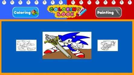 Screenshot 5 Coloring Book Sonnic and Painting windows