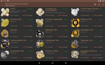 Screenshot 8 Monedas mundiales: EURO, Canadá, EE. UU. Y otros android