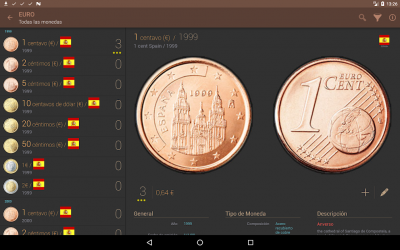 Captura 11 Monedas mundiales: EURO, Canadá, EE. UU. Y otros android