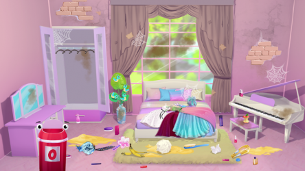 Screenshot 6 Violet - Cinderella Cleaning Castle android
