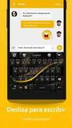 Captura de Pantalla 7 Teclado GO - Free emoticons, Emoji keyboard android