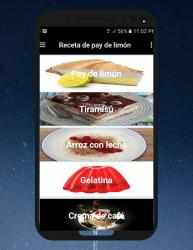 Screenshot 3 Receta de pay de limón android