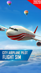 Screenshot 2 Modern Airplane Pilot Flight Sim - New Plane Games android