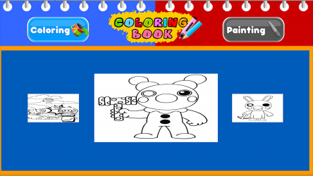 Screenshot 3 Piggy Horror Coloring Book Fun 2021 windows