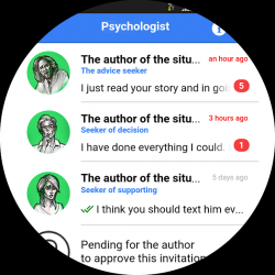 Screenshot 7 Psychology Chat - Help in Psychologist role online android