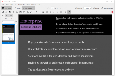 Screenshot 1 PDF Reader, PDF Editor, PDF Viewer, PDF Annotator, PDF Manager for FREE - Real PDF windows