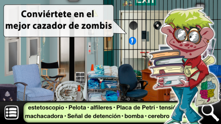 Captura 1 Objetos ocultos - Zombies Escape juego en español . Buscar diferencias windows
