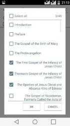 Screenshot 4 Lost Books of the Bible (Forgotten Bible Books) android