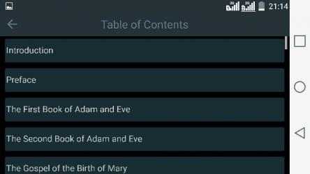 Imágen 11 Lost Books of the Bible (Forgotten Bible Books) android