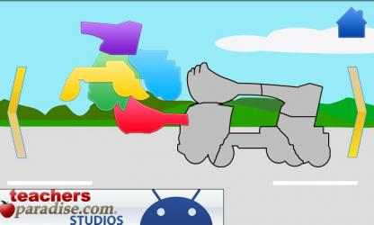 Screenshot 8 Coches y Camiones Puzzles android