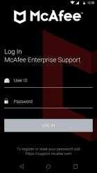 Captura 2 McAfee Enterprise Support android