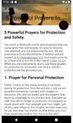 Captura de Pantalla 3 Protection Prayers - Prayer For Protection android