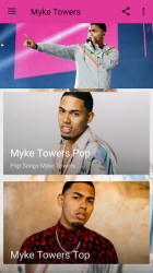 Captura de Pantalla 3 myke towers ~Favorite many Songs (for fans) android