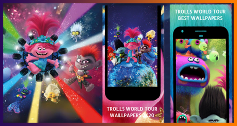 Captura de Pantalla 2 Trolls World Tour Walls android
