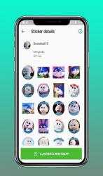 Captura de Pantalla 7 Sticker Snowball Rabbit WAStickerApps android