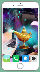 Captura de Pantalla 5 Magic Genie Lamp Full HD Wallpaper android