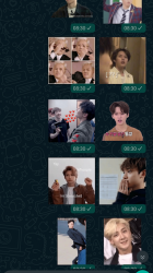 Screenshot 5 Stickers KPOP - WAStickerApps KoreanPop android